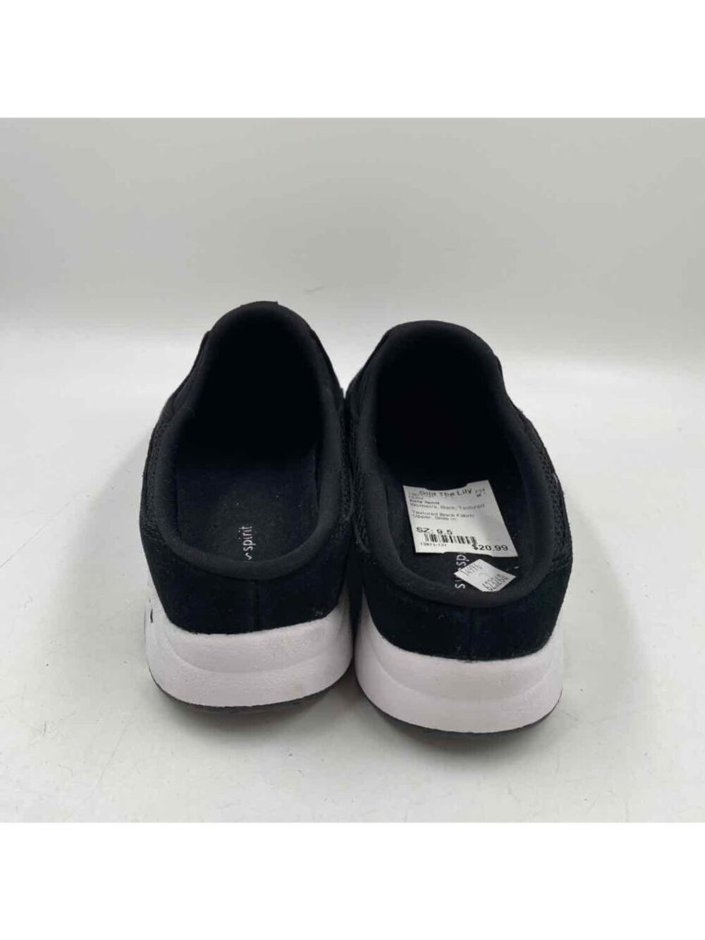 Easy Spirit Women's Shoe Size 9.5 Black Textured Mules - Picture 3 of 4